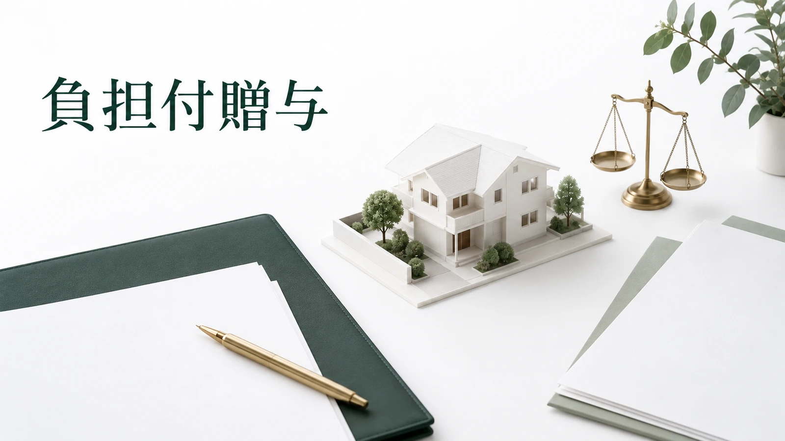 負担付贈与とは 贈与税と譲渡所得税の注意点のイメージ