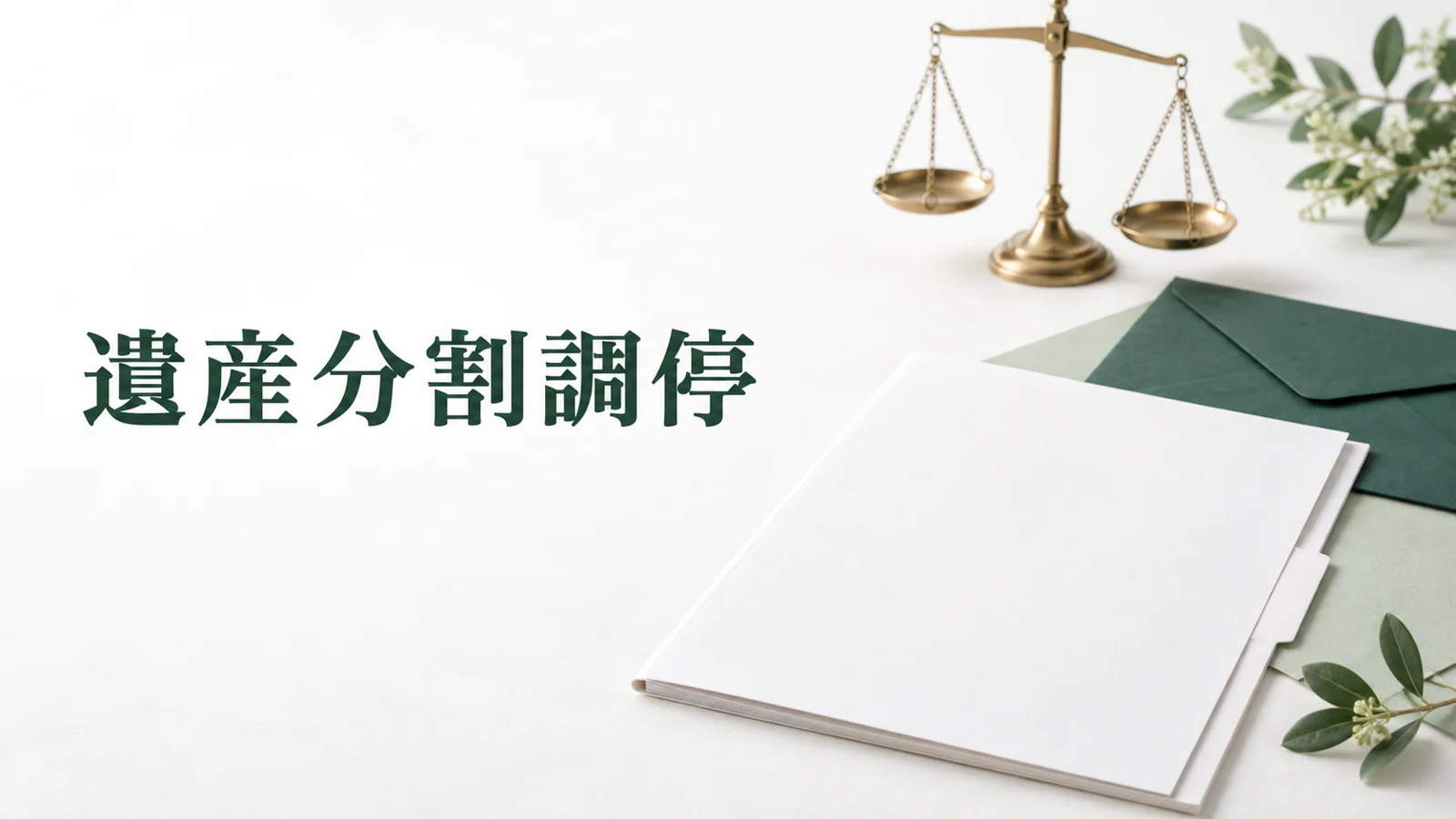 遺産分割調停の流れ 申立ての書類と費用や審判との違いのイメージ