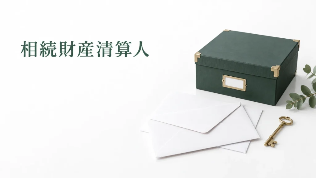 相続人がいない財産の清算手続き 相続財産清算人の役割と費用のイメージ