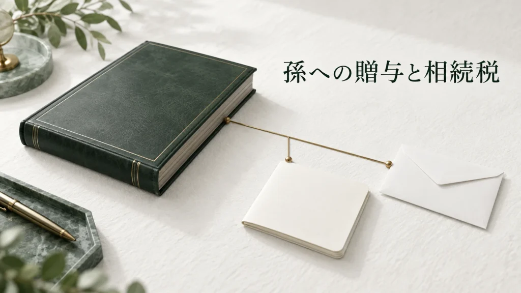 孫への生前贈与は持ち戻しの対象か 7年ルールと保険金の注意点に関する資料のイメージ