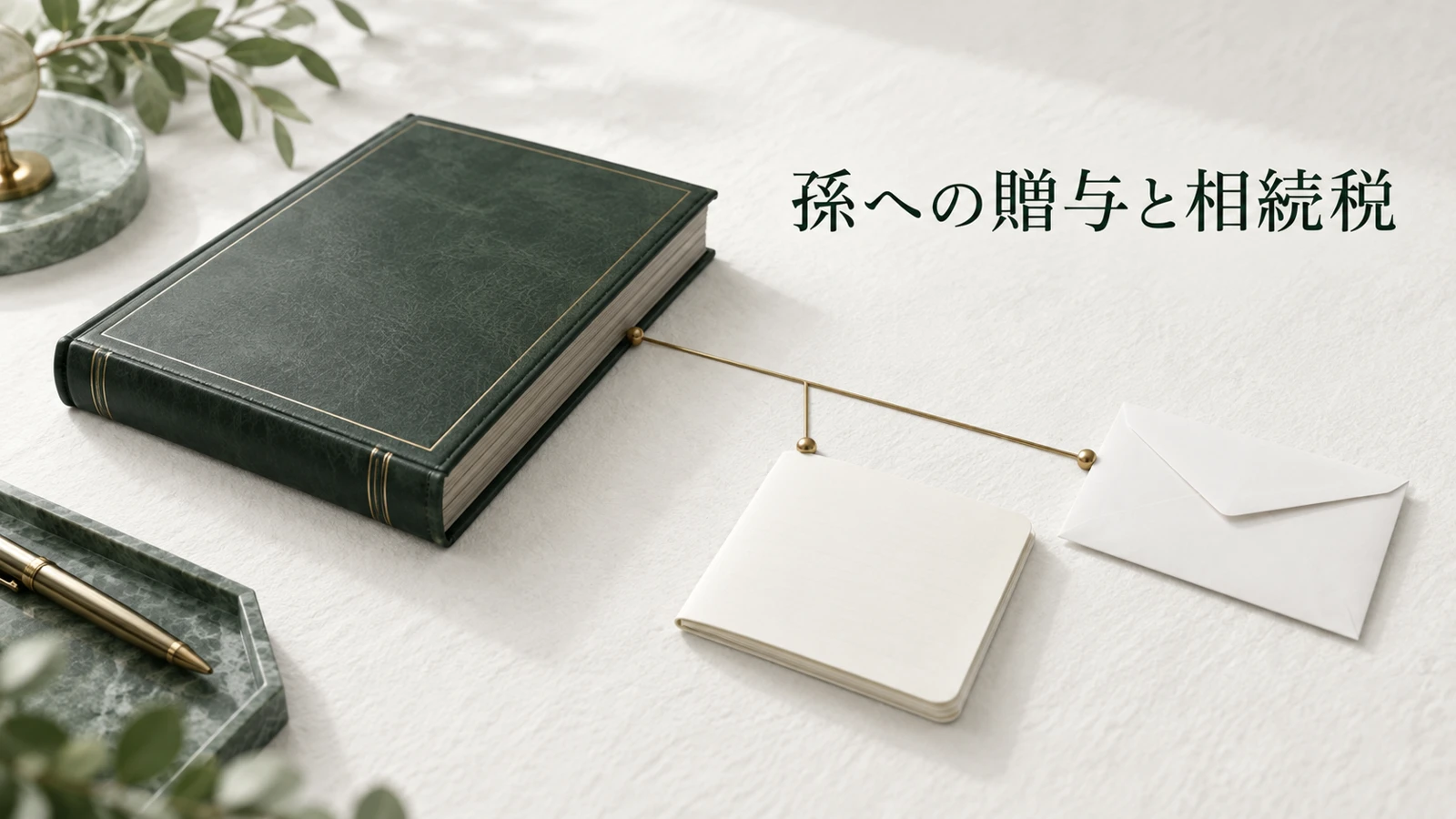 孫への生前贈与は持ち戻しの対象か 7年ルールと保険金の注意点のイメージ