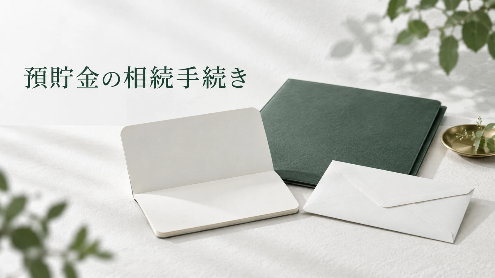 預金の相続手続き 必要書類と口座解約までの流れや払戻し方法のイメージ