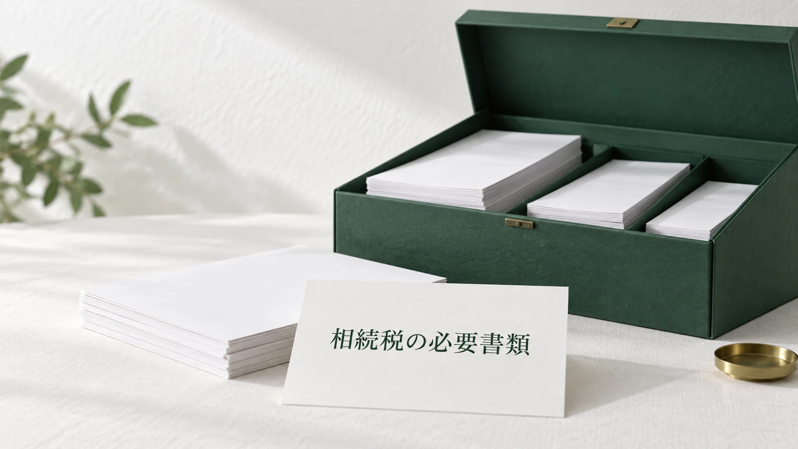 相続税申告に必要な書類 財産別の一覧と集め方や不足時の対応のイメージ