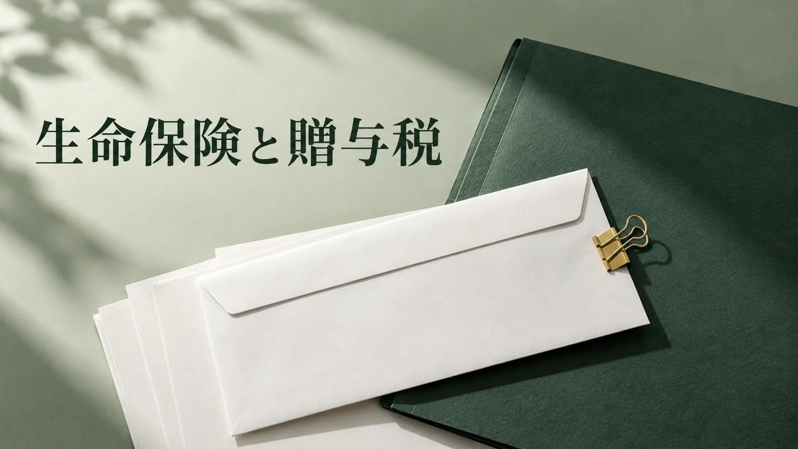 生命保険の贈与税は誰にかかる 保険料負担者と受取人別の判定のイメージ