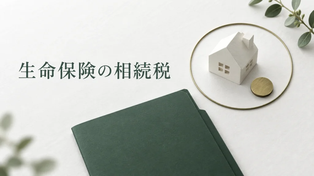相続税の生命保険非課税枠 500万円の計算と受取人の注意点に関する資料のイメージ
