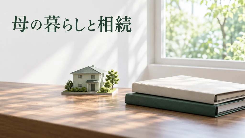 父の遺産を母に全部相続させる前に確認したい二次相続と分け方のイメージ