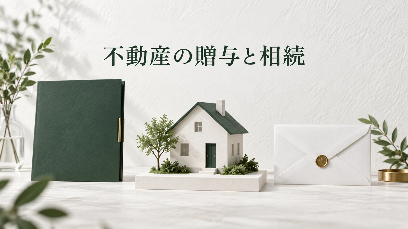 不動産の生前贈与と相続はどちらが得か 税金と名義変更費用を比較のイメージ
